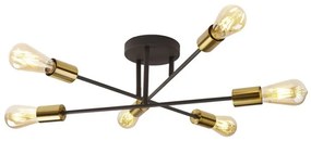Lustra moderna design minimalist Armstrong 6L 8046-6BK SRT