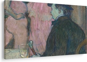 Tablou - Henri de Toulouse-Lautrec, Maxime Dethomas, reproducere (90x60 cm)