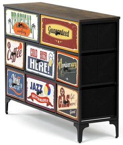 Comodă Vintage, 103 x 30 x 78 cm