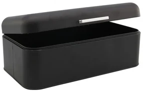 Cutie paine Black Looks, metal, 42 x 22 x 16 cm