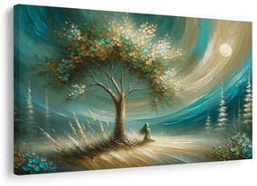 Tablou liniște sub arborele vieții