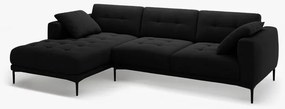 Coltar Bemy 3 locuri catifea Salvador L295 cm