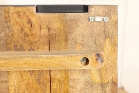 Comoda cu aplicatie exotica pe fronturi SNAKE 120cm negru