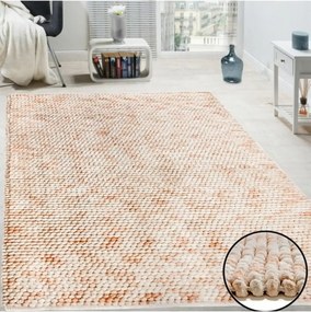 Covor homs,bela,75X150 cm,10058