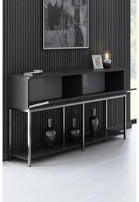 Măsuță consolă Vibubi 1 (antracit + argintiu) . 1093375