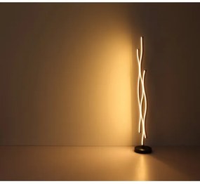 Lampadar LED Globo 67206SW GERONIMO LED/28W/230V 3000K negru/auriu