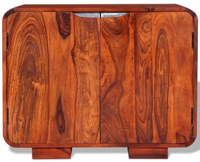 Servanta din lemn masiv de sheesham 75 x 35 x 60 cm