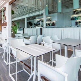 Scaun design modern interior / exterior WALL STREET rosu Vondom 65006