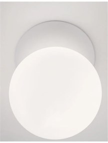 Aplica de perete design modern ZERO, gips alb NVL-9577013
