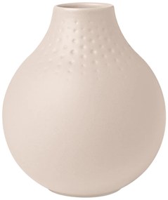 Vază Perle mică Manufacture Collier bej, înălțime. 11 cm - Villeroy & Boch