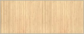 vidaXL Covor dreptunghiular, natural deschis, 80x200 cm, bambus