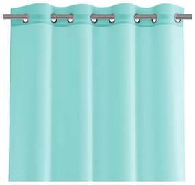 Perdea AmeliaHome Voile Eyelets, 160 x 300 cm, turcoaz
