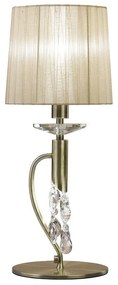 Veioza, Lampa de masa eleganta Tiffany alama antique/ abajur soft bronz