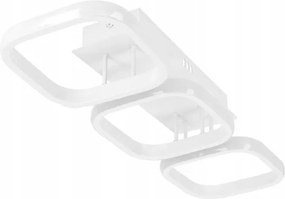 Plafonieră LED dimmabilă, 33W/230V, 3000-6500K, albă, Wi-Fi Tuya + telecomandă