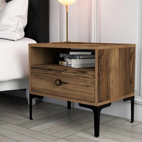 Măsuță de noptieră Lisbon Walnut