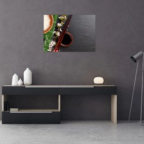 Tablou pe sticlă - Sushi (70x50 cm)