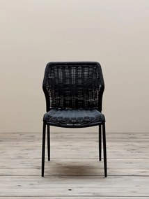 Scaun exterior negru Triana