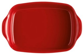 Vas pentru copt din ceramică Emile Henry Ultime, 36,5 x 23,5 cm, roșu