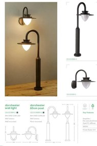 Aplica de perete iluminat exterior IP54 LED Dorchester