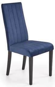 Scaun de bucaterie Diego 2, albastru/negru