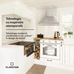 Klarstein Montblanc 60, hotă, 610m³/h. 165W, 2x1,5W, LED, bandă