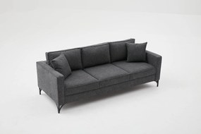 Canapea Berlin - Anthracite, Black