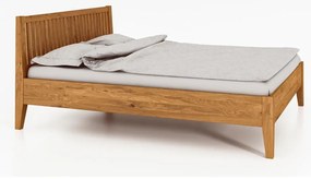 Pat dublu din lemn de stejar 160x200 cm Odys - The Beds