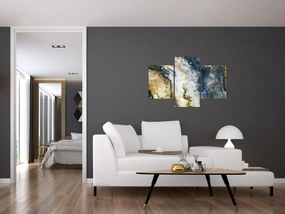 Tablou - Abstract auriu (90x60 cm)