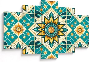 Tablou - Model turcoaz (150x105 cm)