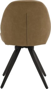 SCAUN ROTATIV SIMPLY -IMITATIE PIELE - MARO