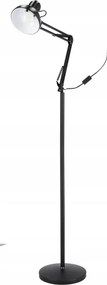 Lampadar 1xE27/40W/230V negru