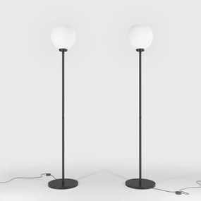 Lampadar, Lampa de podea din alama Globe