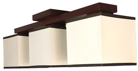 Lustra rustica fabricata manual din lemn Lido