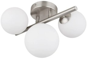 Plafoniera 3L design modern Riha nichel