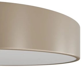 Plafonieră de exterior cu senzor Brilagi CLARE 2xE27/48W/230V d. 30 cm IP54 bej
