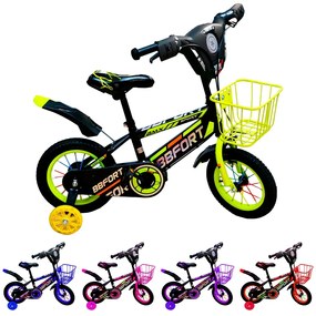 Bicicleta cu lumini si muzica pentru copii 2-5 ani