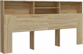 vidaXL Dulap tăblie, stejar Sonoma, 200x19x103,5 cm