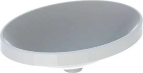 Lavoar incastrat Geberit Variform 55 cm fara orificiu preaplin oval