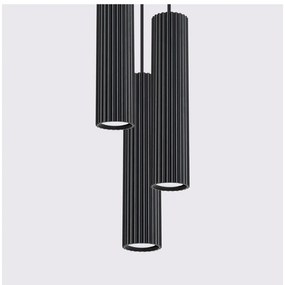 Lustră neagră ø 19,5 cm Gleam – Nice Lamps