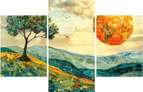Tablou - Ilustrație peisaj (90x60 cm)