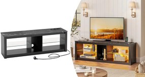Suport TV cu iluminare LED decorativa