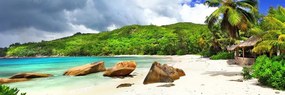 Tablou Seychelles tropical