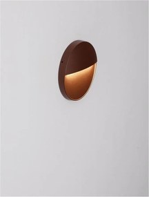 Spot LED aplicat iluminat scari exterior RODIX corten IP54