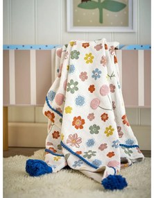 Pătură pentru copii din bumbac reciclat 130x160 cm Cherry – Bloomingville Mini