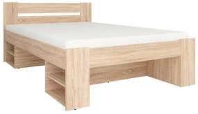 Pat matrimonial 140 cm Nepo Plus 13 (stejar sonoma) . 1098327