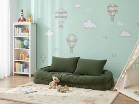 Fotoliu de relaxare reglabil LAZY SOFA, verde