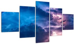 Tablou cu nori (125x70 cm), în 40 de alte dimensiuni noi
