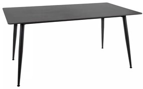 Masă de bucătărie Rion 160 x 90 cm, negru