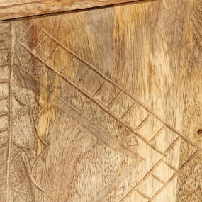 Servanta din lemn masiv de mango, 120 x 30 x 60 cm