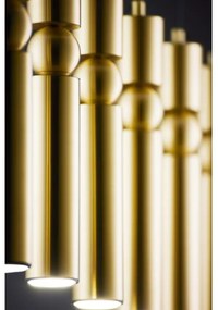 Lustră pe cablu Jupiter 2011 ALAS 6xGU10/10W/230V auriu